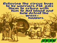 une photo d'Ã©cran de A Bug s Life sur Nintendo Game Boy Color